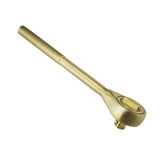 TMAX Non Sparking Ratchet Wrench, 1/2" Square Drive, Aluminum Bronze Corrosion-Resistant