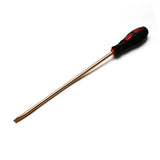 TMAX Non-Sparking 3/8" Slotted Flat Screwdriver, Beryllium Bronze Copper 8 Inch Working Length