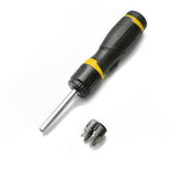 TMAX 13-in-1 Ratcheting Multitool Screwdriver Set with 12 Bits, Ergonomic Adjustable Angle Handle