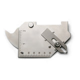 TMAX Bridge Cam Gage Welding Inspection Gauge,for Undercut & Pitting Depth, Fillet Weld Throat Size
