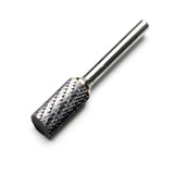 TMAX SA-5 Tungsten Carbide Rotary Burr File, 1/2" Cylinder Shape Double Cut Head and 1/4" Shank 