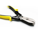 TMAX 5-Blade Hand Crimper, Heavy Duty Sheet Metal Crimper Tool, for 22-28 Gauge Duct Work and More