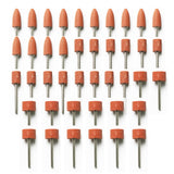 TMAX 42 pc Aluminium Oxide Grinding Stone Sanding Drill Bits with 1/8" Shank, for Dremel