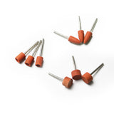 TMAX 42 pc Aluminium Oxide Grinding Stone Sanding Drill Bits with 1/8" Shank, for Dremel