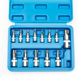 TMAX 13-Piece Professional-Grade Torx Bit T-Socket Set Cr-V and S2 Steel