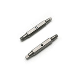 TMAX 2pc #1+#2 Square Double End Robertson Insert Bit With Lock Ball for 15-in-1 Klein 32305
