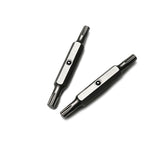 TMAX 2pc T20 + T25 Torx Star Double End Screwdriver Bit With Lock Ball for 15-in-1 Klein 32305