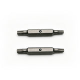 TMAX 2pc T20 + T25 Torx Star Double End Screwdriver Bit for Klein Screwdriver NutDriver