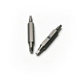 TMAX 2pc #2 + #3 Square Double End Screwdriver Bit for Klein Screwdriver Nut Driver