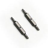 TMAX 2pc T10 + T15 Torx Star Double End Screwdriver Bit for Klein Screwdriver NutDriver