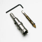TMAX 3/4 Inch TCT Hole Saw Cutter, with Spring Loaded Pilot Drill Bits for Hard Metal