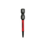 TMAX 10pc T9H Tamper Proof Torx 2" Impact Torsion Screwdriver Bit S2 Steel with 1/4" Hex Shank