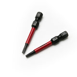 TMAX 10pc T9H Tamper Proof Torx 2" Impact Torsion Screwdriver Bit S2 Steel with 1/4" Hex Shank