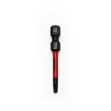 TMAX 10pc T15H Tamper Proof Torx 2" Impact Torsion Screwdriver Bit S2 Steel with 1/4" Hex Shank