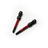 TMAX 10pc T15H Tamper Proof Torx 2" Impact Torsion Screwdriver Bit S2 Steel with 1/4" Hex Shank