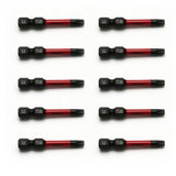 TMAX 10pc T20H Tamper Proof Torx 2" Impact Torsion Screwdriver Bit S2 Steel with 1/4" Hex Shank