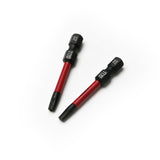 TMAX 10pc T20H Tamper Proof Torx 2" Impact Torsion Screwdriver Bit S2 Steel with 1/4" Hex Shank