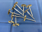 TEMO Brass Rotary FLAT Wire Brush Wheel #535 fit Dremel Rotary Tools